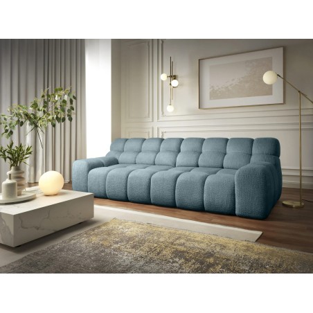 Kanapa Sofa Bigsofa CAMPILE Wersal elektryczne wysuwane siedzisko w tkaninie EDEN 14 WERSAL
