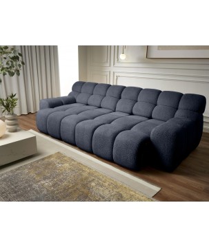 Kanapa Sofa Bigsofa CAMPILE Wersal elektryczne wysuwane siedzisko w tkaninie EDEN 16 WERSAL