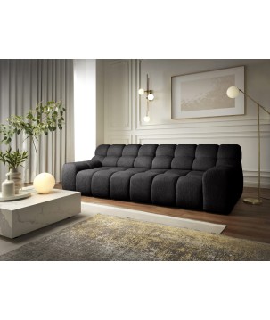 Kanapa Sofa Bigsofa CAMPILE Wersal elektryczne wysuwane siedzisko w tkaninie EDEN 21 WERSAL