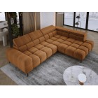 Narożnik PLAZA L Prawostronny w tkaninie EDEN 10 WERSAL