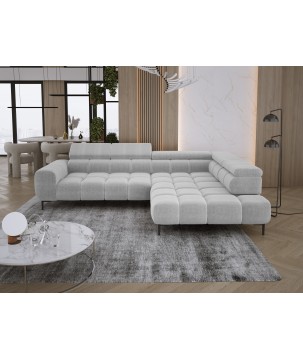 Narożnik PLAZA L Prawostronny w tkaninie EDEN 17 WERSAL