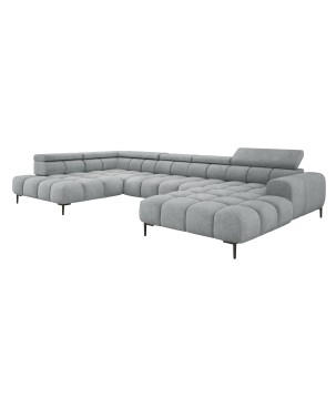 Narożnik PLAZA XL Lewostronny Tkanina CLOUD 81 WERSAL