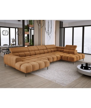 Narożnik PLAZA XL Prawostronny Tkanina EDEN 10 WERSAL