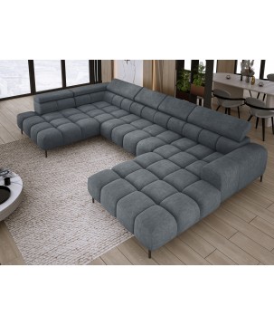 Narożnik PLAZA XL Lewostronny Tkanina CLOUD 97 WERSAL