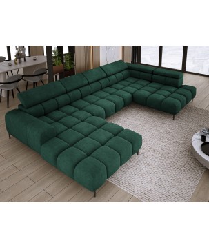 Narożnik PLAZA XL Prawostronny Tkanina CLOUD 39 WERSAL