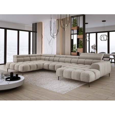 Narożnik PLAZA XL Lewostronny Tkanina EDEN 04 WERSAL