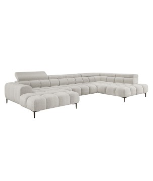 Narożnik PLAZA XL Prawostronny Tkanina EDEN 01 WERSAL