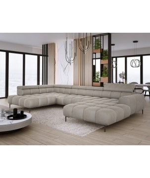 Narożnik PLAZA XL Lewostronny Tkanina APHRODITE 04 WERSAL