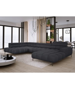 Narożnik PLAZA XL Lewostronny Tkanina APHRODITE 23 WERSAL