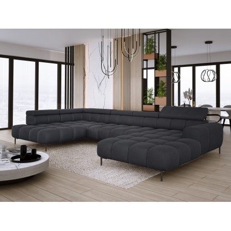 Narożnik PLAZA XL Lewostronny Tkanina APHRODITE 23 WERSAL