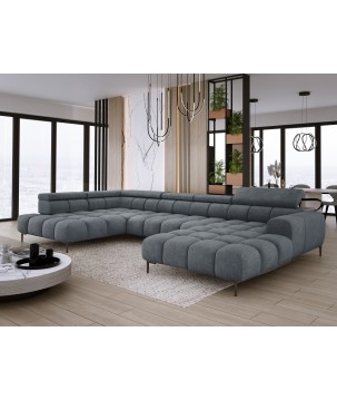 Narożnik PLAZA XL Lewostronny Tkanina CLOUD 97 WERSAL