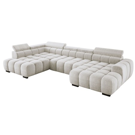 Narożnik BULL XL Lewostronny z elektryczną funkcją regulacji tkanina Eden 01 WERSAL