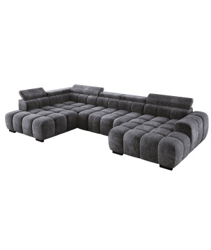 Narożnik BULL XL Lewostronny z elektryczną funkcją regulacji tkanina Eden 20 WERSAL