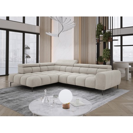 Narożnik PLAZA L Lewostronny w tkaninie CLOUD 03 WERSAL