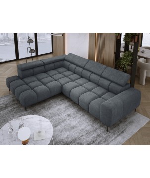 Narożnik PLAZA L Lewostronny w tkaninie CLOUD 97 WERSAL