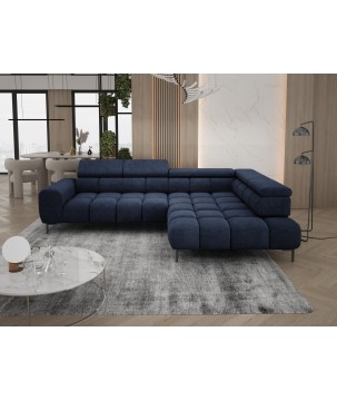 Narożnik PLAZA L Prawostronny w tkaninie CLOUD 79 WERSAL