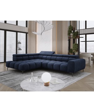 Narożnik PLAZA L Lewostronny w tkaninie CLOUD 79 WERSAL