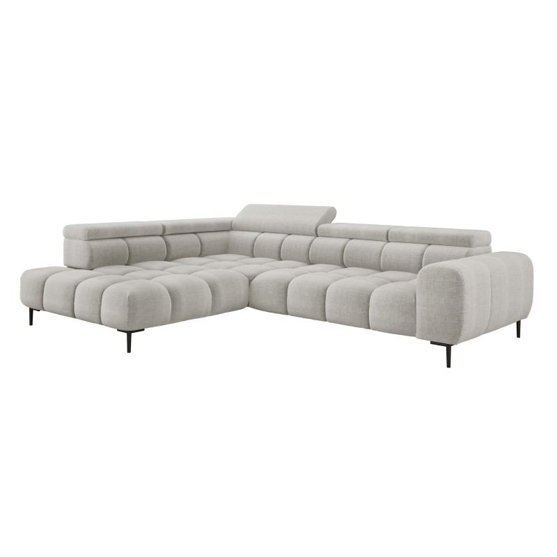 Narożnik PLAZA L Lewostronny w tkaninie EDEN 01 WERSAL