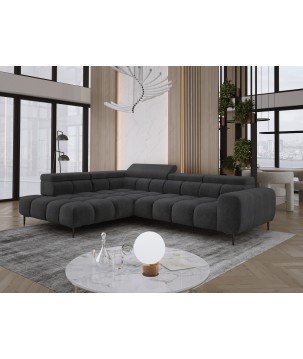 Narożnik PLAZA L Lewostronny w tkaninie EDEN 21 WERSAL