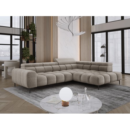 Narożnik PLAZA L Prawostronny w tkaninie EDEN 04 WERSAL