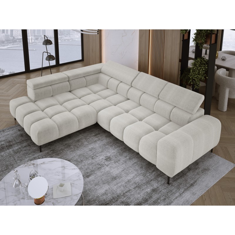 Narożnik PLAZA L Lewostronny w tkaninie EDEN 01 WERSAL