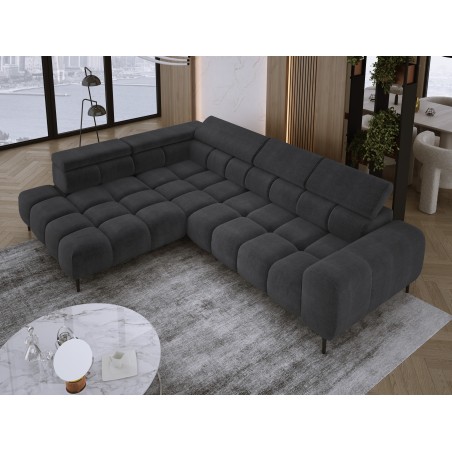 Narożnik PLAZA L Lewostronny w tkaninie EDEN 21 WERSAL