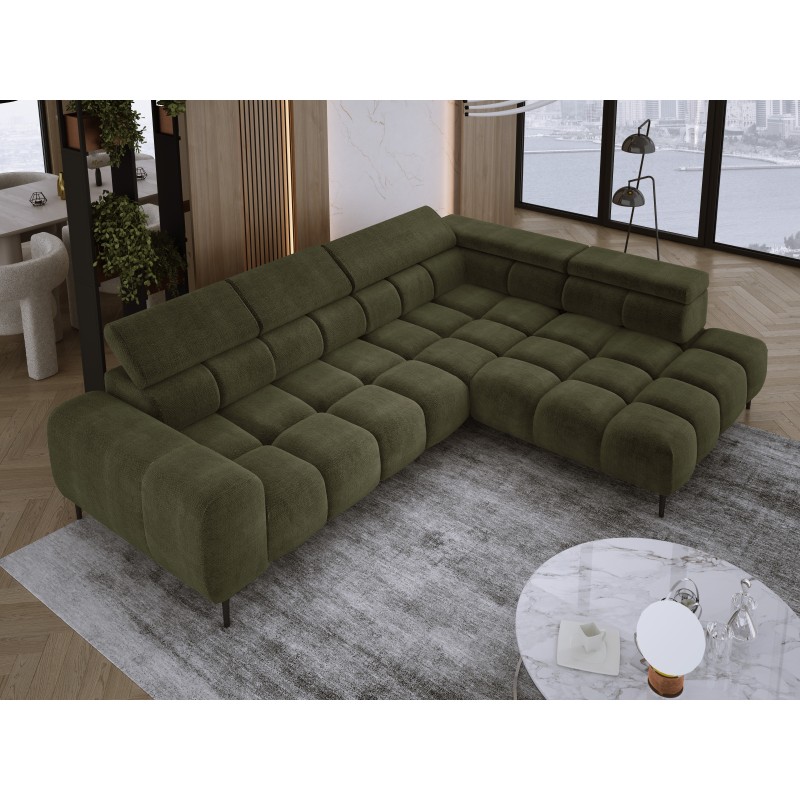 Narożnik PLAZA L Prawostronny w tkaninie EDEN 12 WERSAL