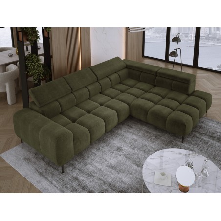 Narożnik PLAZA L Prawostronny w tkaninie EDEN 12 WERSAL