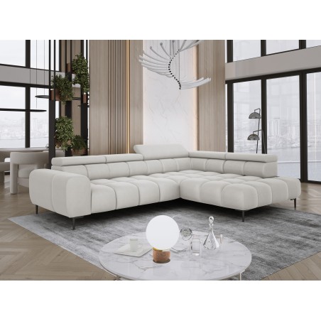 Narożnik PLAZA L Prawostronny w tkaninie SOLAR 03 WERSAL