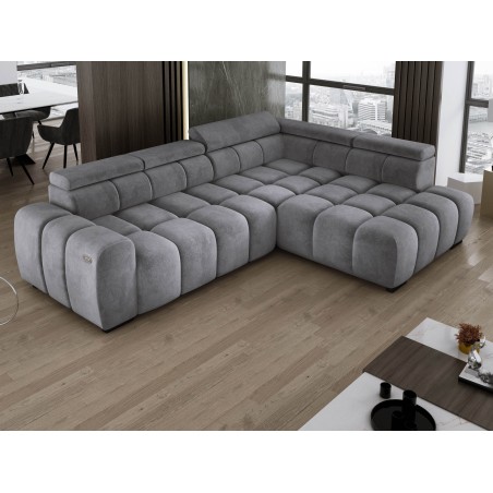 Narożnik BULL L Prawostronny z Elektryczną Regulacją SALVADOR 14 WERSAL