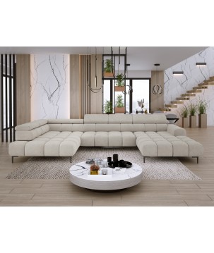 Narożnik PLAZA XL Lewostronny Tkanina CLOUD 03 WERSAL