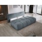 Sofa COCO z funkcja spania i pojemnikiem SZARY DOMOHOME