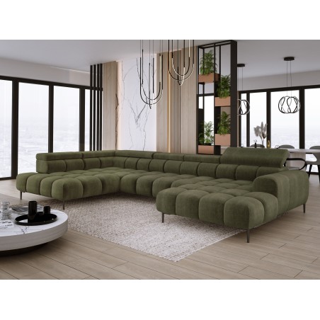 Narożnik PLAZA XL Lewostronny Tkanina EDEN 12 WERSAL