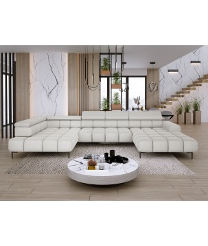 Narożnik PLAZA XL Lewostronny Tkanina SOLAR 01 WERSAL