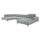 Narożnik PLAZA XL Lewostronny Tkanina CLOUD 81 WERSAL