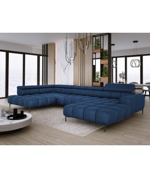 Narożnik PLAZA XL Lewostronny Tkanina SOLAR 79 WERSAL