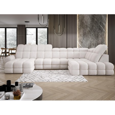 Narożnik TOLLO XL Prawostronny Elektryczna regulacja Tkanina ANTHOLOGY 01 WERSAL