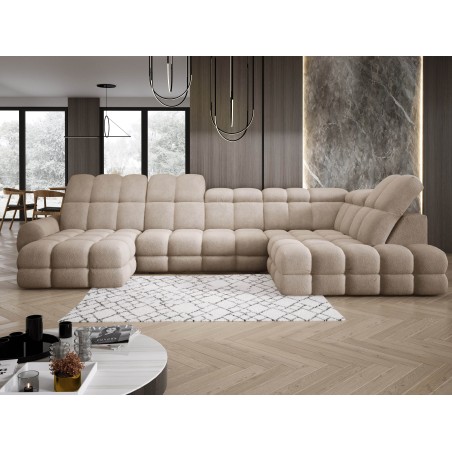 Narożnik TOLLO XL Prawostronny Elektryczna regulacja Tkanina ANTHOLOGY 04 WERSAL