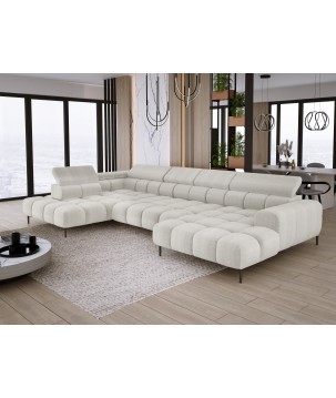 Narożnik PLAZA XL Lewostronny Tkanina EDEN 01 WERSAL