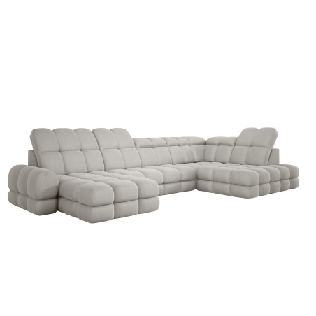 Narożnik TOLLO XL Prawostronny Elektryczna regulacja Tkanina SOLAR 03 WERSAL