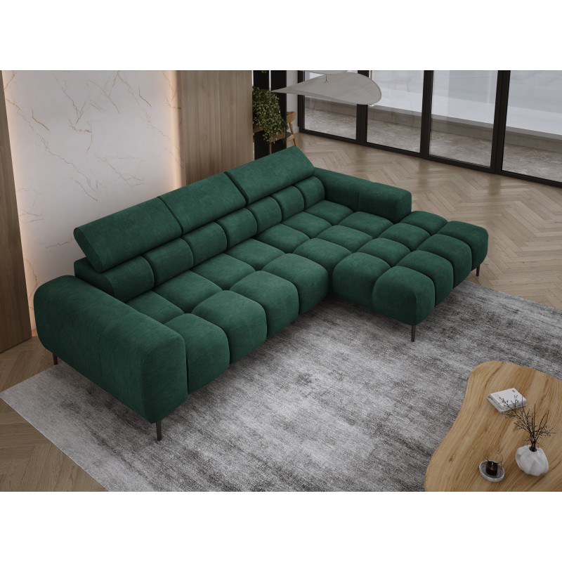 Narożnik PLAZA MINI Prawostronny w tkaninie CLOUD 39 WERSAL