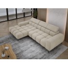 Narożnik PLAZA MINI Lewostronny w tkaninie CLOUD 03 WERSAL