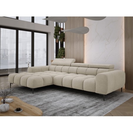 Narożnik PLAZA MINI Lewostronny w tkaninie CLOUD 03 WERSAL