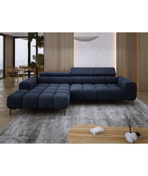 Narożnik PLAZA MINI Lewostronny w tkaninie CLOUD 79 WERSAL