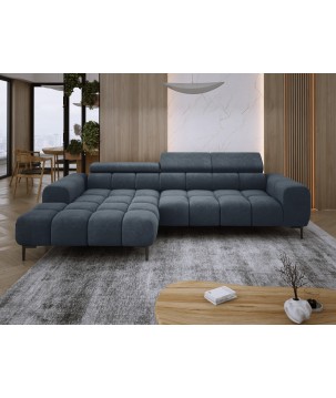 Narożnik PLAZA MINI Lewostronny w tkaninie CLOUD 97 WERSAL