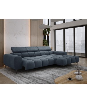 Narożnik PLAZA MINI Prawostronny w tkaninie CLOUD 97 WERSAL