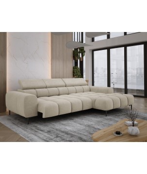 Narożnik PLAZA MINI Prawostronny w tkaninie CLOUD 03 WERSAL