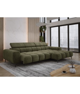 Narożnik PLAZA MINI Prawostronny w tkaninie EDEN 12 WERSAL