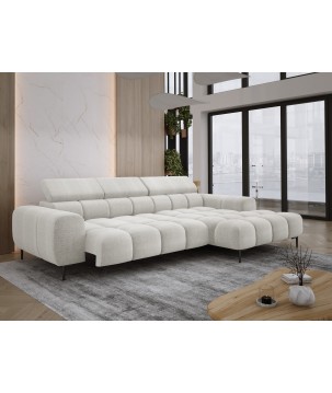 Narożnik PLAZA MINI Prawostronny w tkaninie EDEN 01 WERSAL