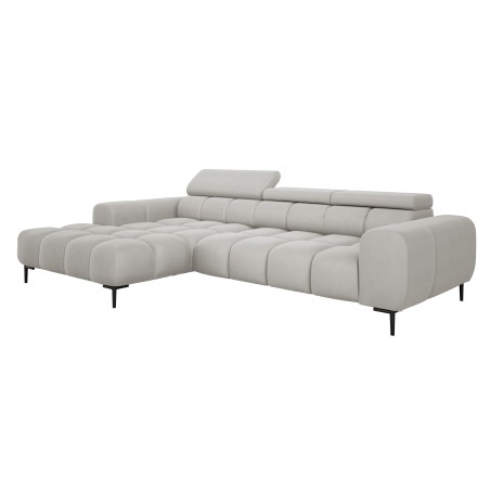 Narożnik PLAZA MINI Lewostronny w tkaninie SOLAR 03 WERSAL